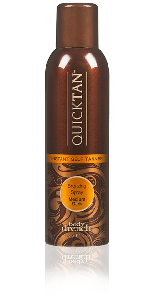Body Drench Quick Tan Instant Self Tanner Bronzing Spray Medium/Dark