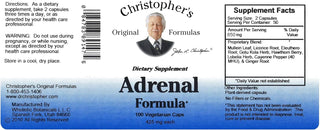 Adrenal Formula - 100 Capsules