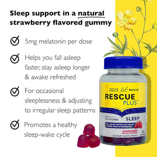 Rescue Plus® Sleep  & Stress Support Gummy