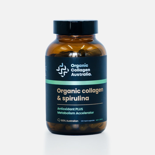 Organic Collagen with Spirulina Capsules