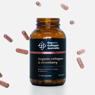 Organic Collagen with Strawberry
