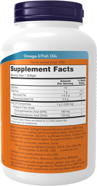 Omega-3 Mini Gels Fish Oil Softgels